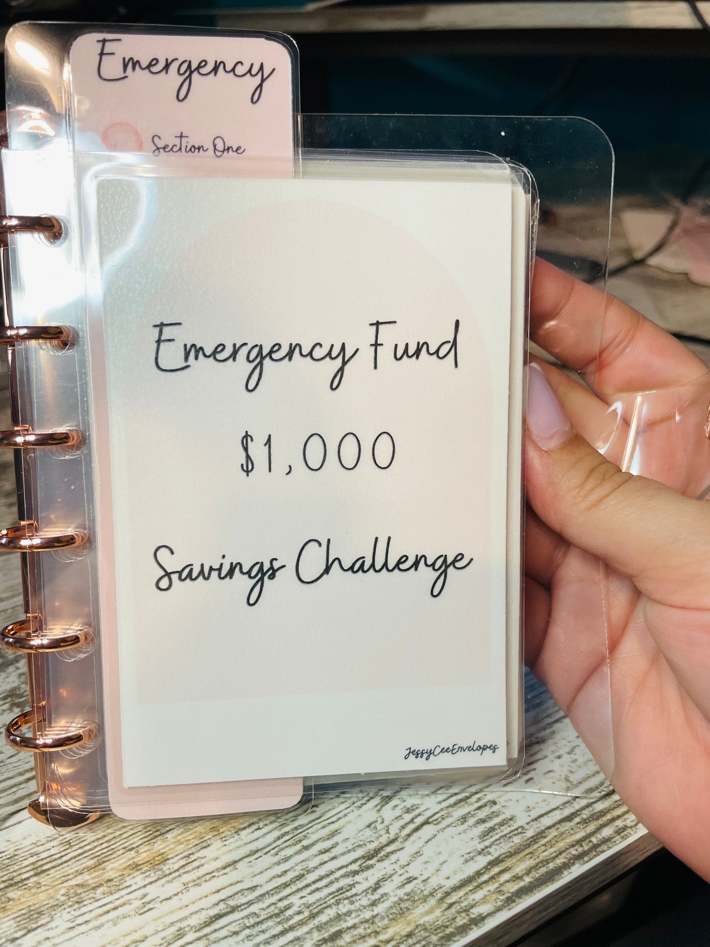 $1K Emergency Fund Savings Binder