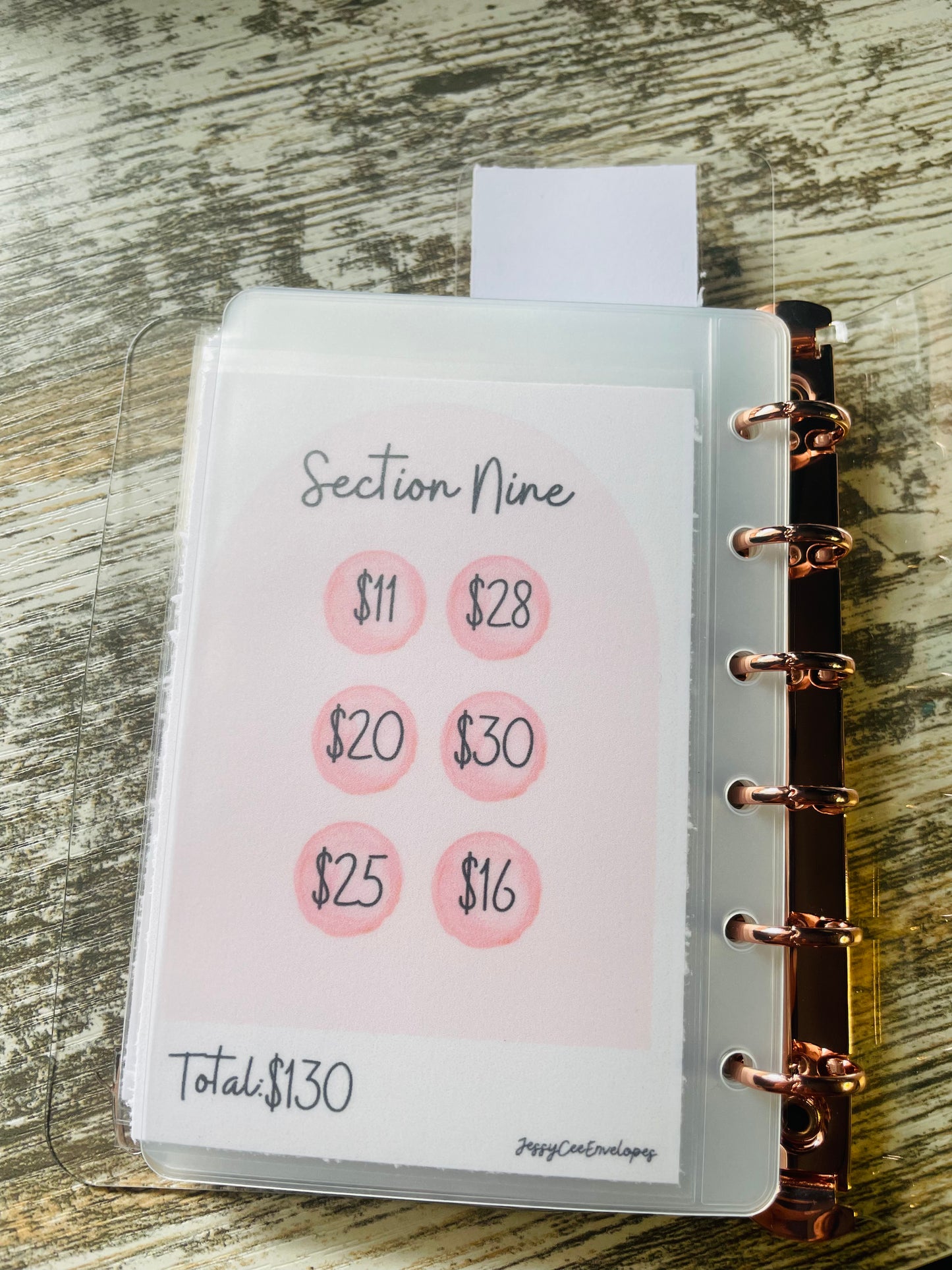 $1K Emergency Fund Savings Binder