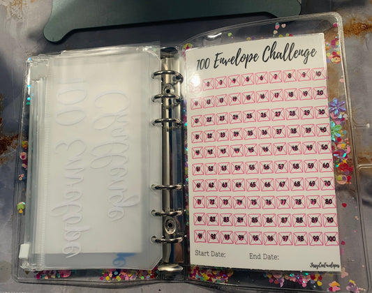 100 Envelope Savings Challenge, Challenge Tracker, Money Tracker, cash envelope, savings bundle, savings challenge