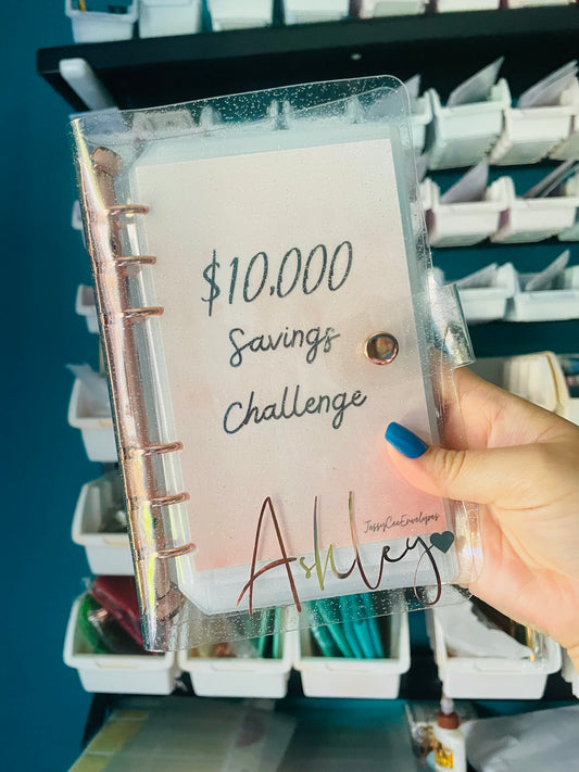 10k savings challenge binder, $10,000 savings challenge, budget binder